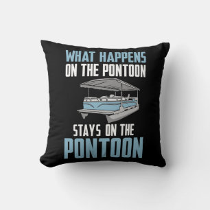 Coussin Ce Qui Se Passe Sur Le Ponton