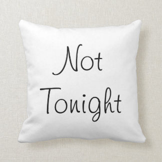 Coussin Ce soir ou pas ce soir ?
