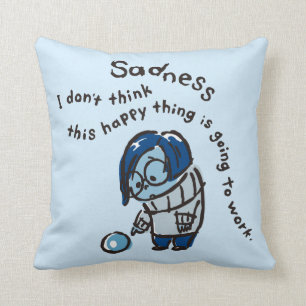 Coussin Ce truc heureux ne va pas marcher