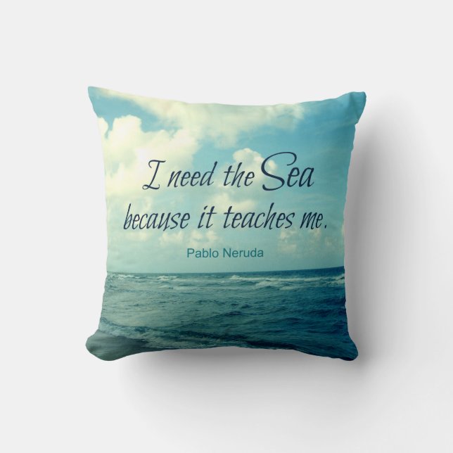 COUSSIN CÉLÈBRE DE NERUDA DE PABLO DE CITATION DE (Recto)