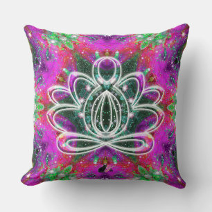 Coussin Celestial Zen Lotus