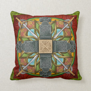Coussin celtique de gloire de mandala