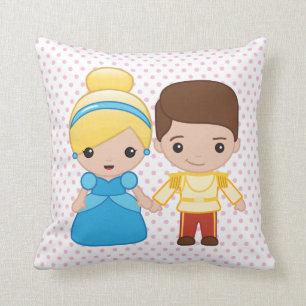 Coussin Cendrillon et le prince charmant Emoji