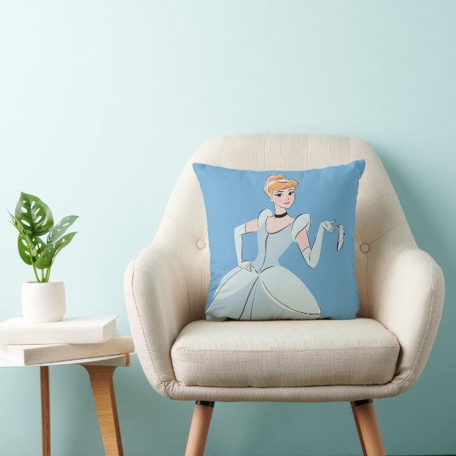 Coussin Cendrillon Moment magique (Chaise)