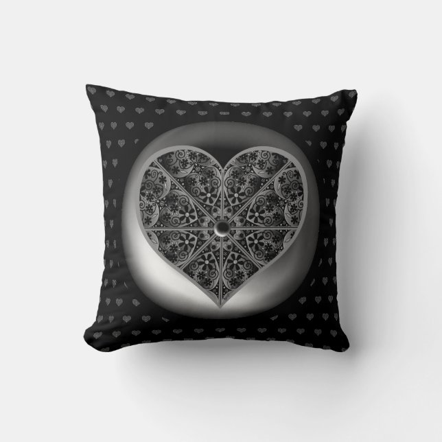 Coussin Céramique noir (Recto)