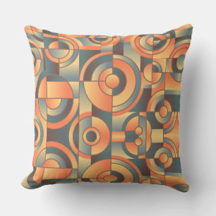 Coussin Cercles Abstraits