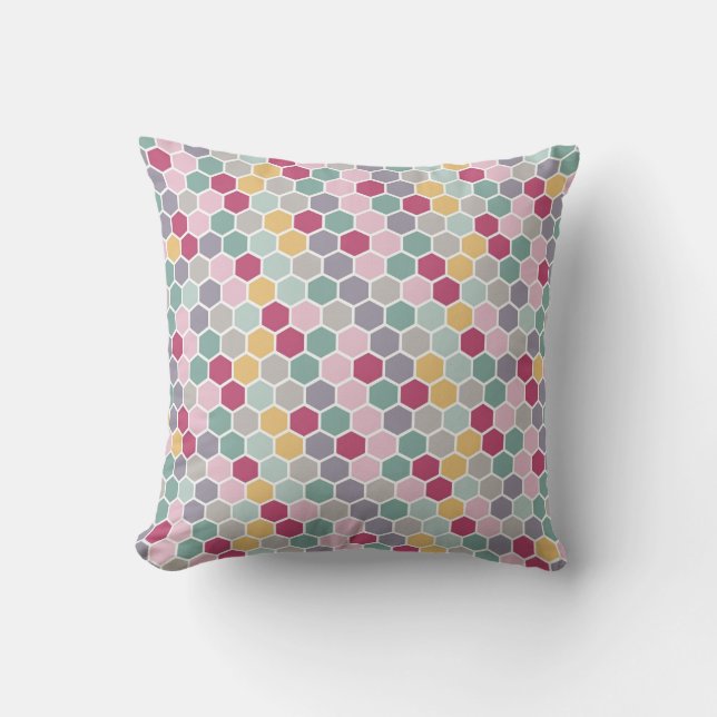 Coussin Cercles Abstraits (Recto)