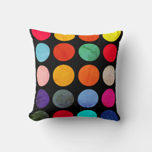 Coussin Cercles Colorés