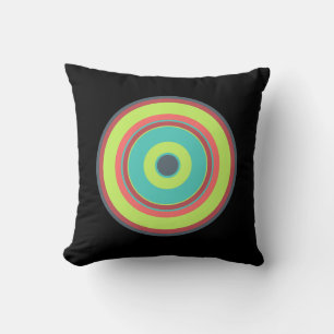 Coussin Cercles colorés 04