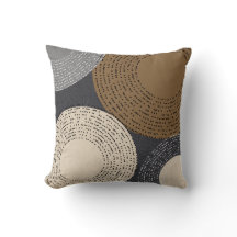 Cercles gris Brown minimalistes