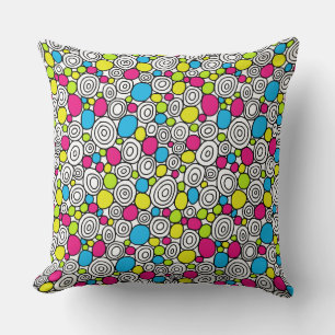 Coussin Cercles Motif 210819 - Couleurs 01