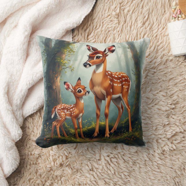 Coussin cerf (Couverture)