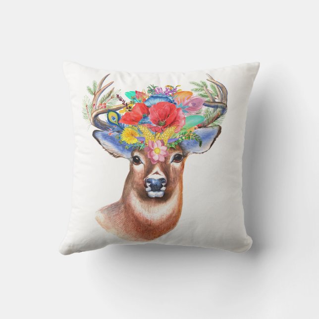 Coussin Cerf (Verso)