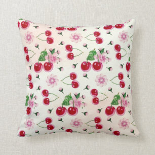 Coussin Cerise