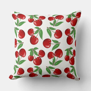 Coussin Cerises rouges partout sur Motif