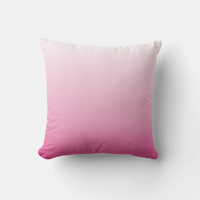 Coussin cerisier rose croustillant rose (Recto)