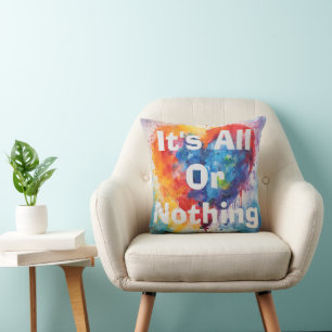 Coussin C'est de l'oreiller à lancer tout ou rien