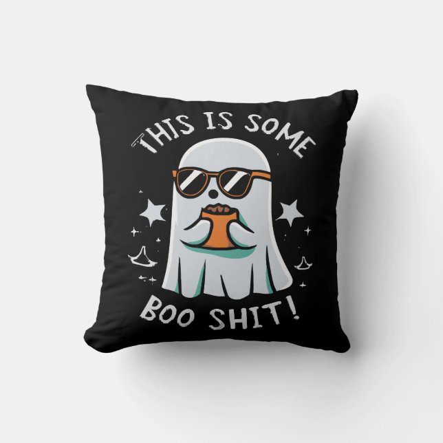 Coussin C'est du papier de Boo (Recto)
