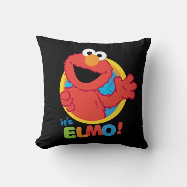 Coussin C'est Elmo (Recto)