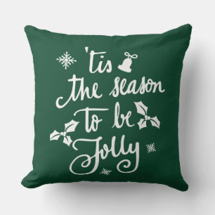 Coussin c'est la saison pour être joyeux