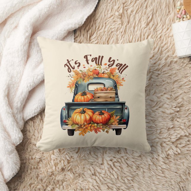 Coussin C'est l'automne (Couverture)