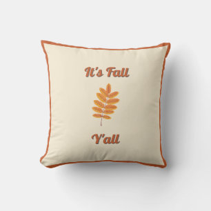 Coussin C'est l'automne, vous tous - Décoration rustique d