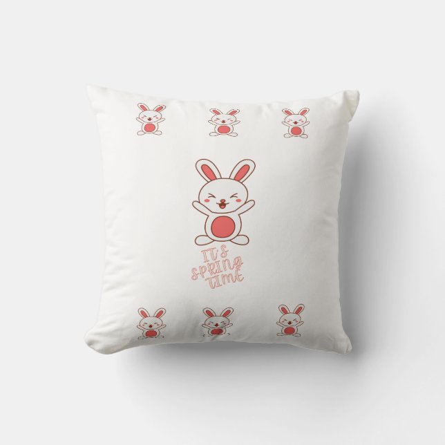 Coussin C'est le printemps      (Recto)