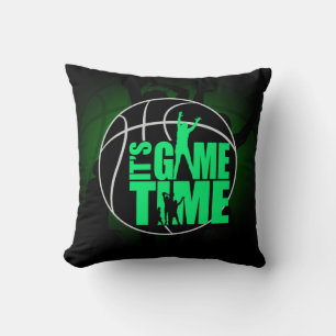 Coussin C'est l'heure du jeu - Vert