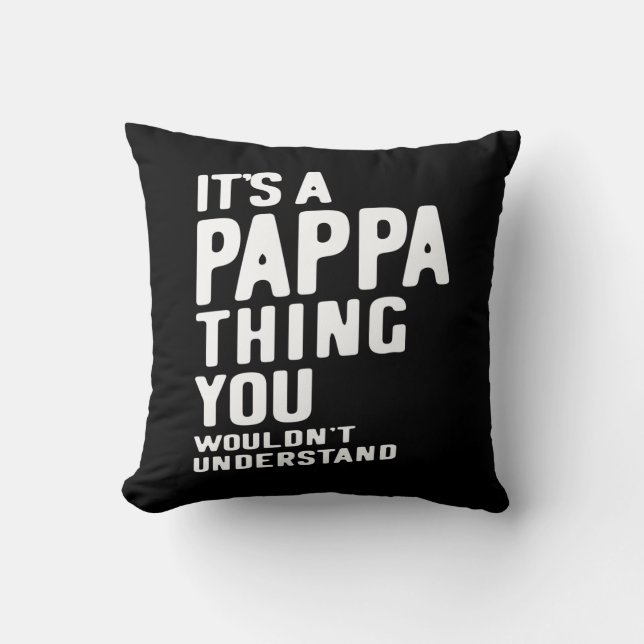 Coussin C'est un cadeau Pappa Thing Père Père (Recto)