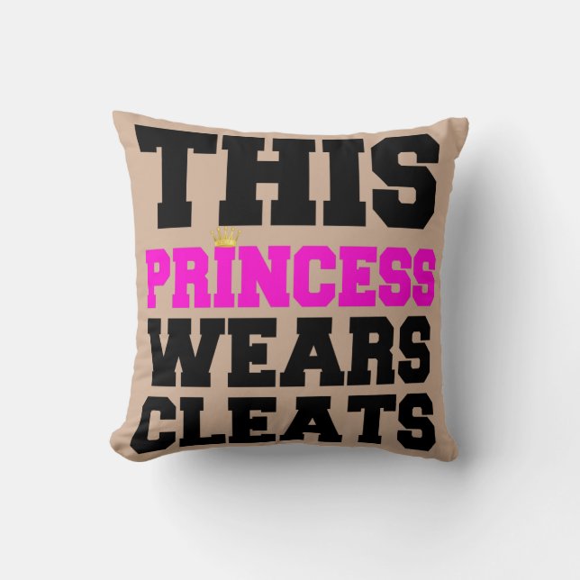 COUSSIN CETTE PRINCESSE WEARS SOCCER SOFTBALL CLEATS (Recto)