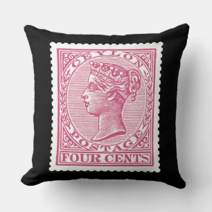 Coussin Ceylan antiposcène Queen Victoria