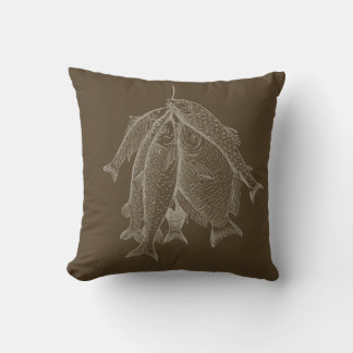 Coussin Chaîne De Poisson