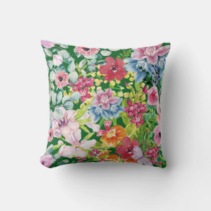 Coussin Chaînes de pâquerettes joyeuses
