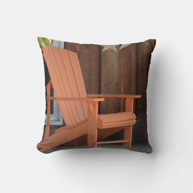 Coussin Chaise d'Adirondack (Recto)