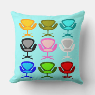 Coussin Chaise du milieu du siècle