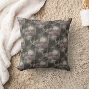 Coussin Chaise En Bois Avec Fleurs Motif Nature