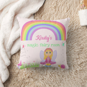 Coussin Chambre à coucher de princesse fille personnalis