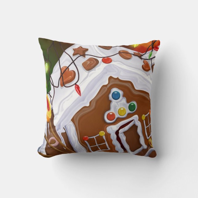 Coussin Chambre de pain d'épice (Recto)