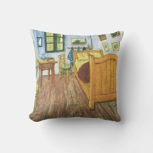 Coussin Chambre de Van Gogh à Arles Jetez l'oreiller (Recto)