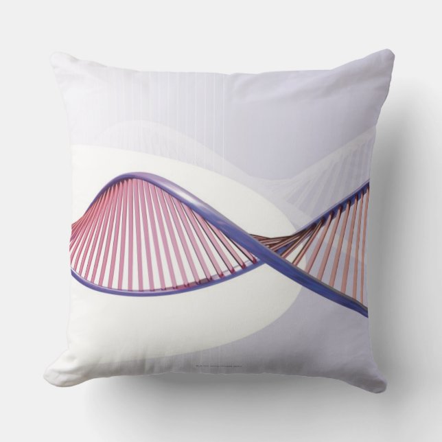 Coussin champ d'ADN 3D (Recto)