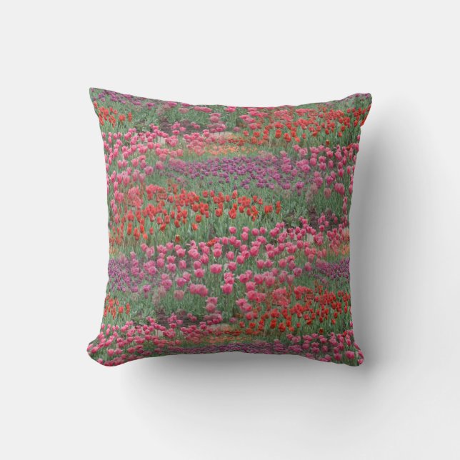 Coussin Champ De Tulipes (Recto)