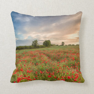 Coussin Champ des pavots