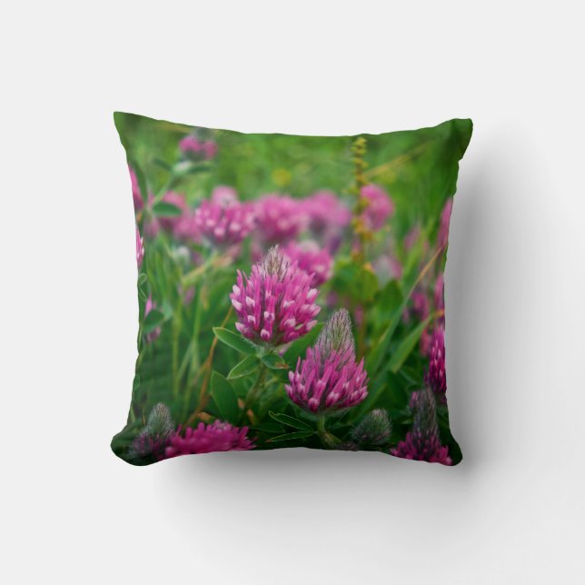 Coussin Champ Printemps (Recto)