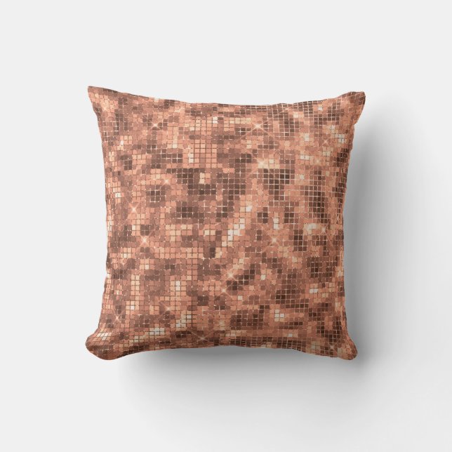Coussin Champagne Sparkly Gold Luxury Sparkle (Recto)