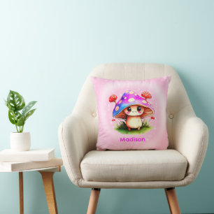Coussin Champignons mignons