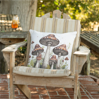 Coussin Champignons mystiques