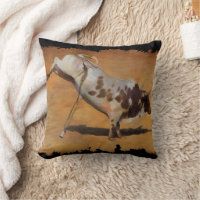 Champion Bucking Rodeo Bull on faux Parchment