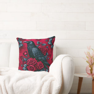 Coussin Chanson de corbeau 20x20 Jeu d'oreiller