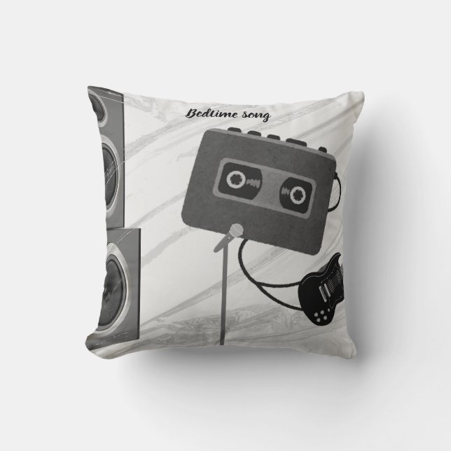 Coussin Chanson du lit (Recto)