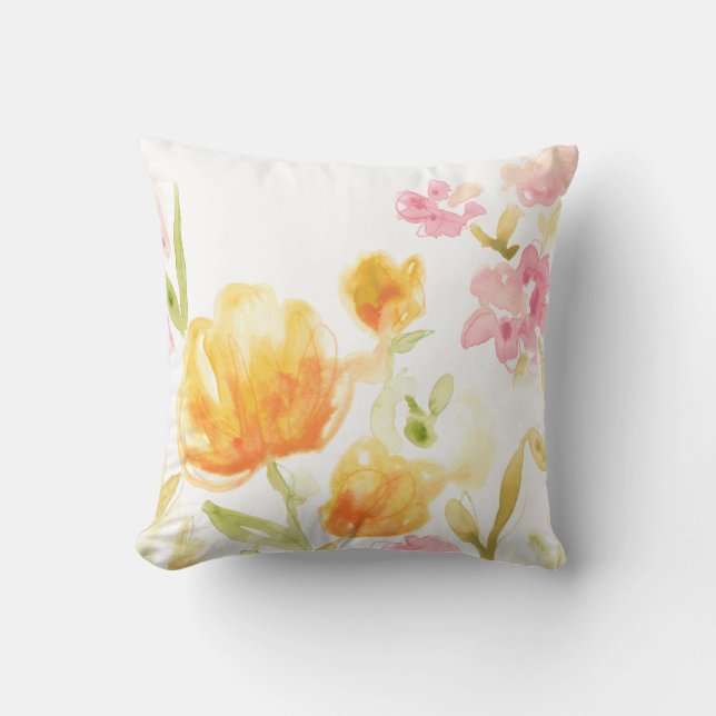 Coussin Chanson florale I (Recto)